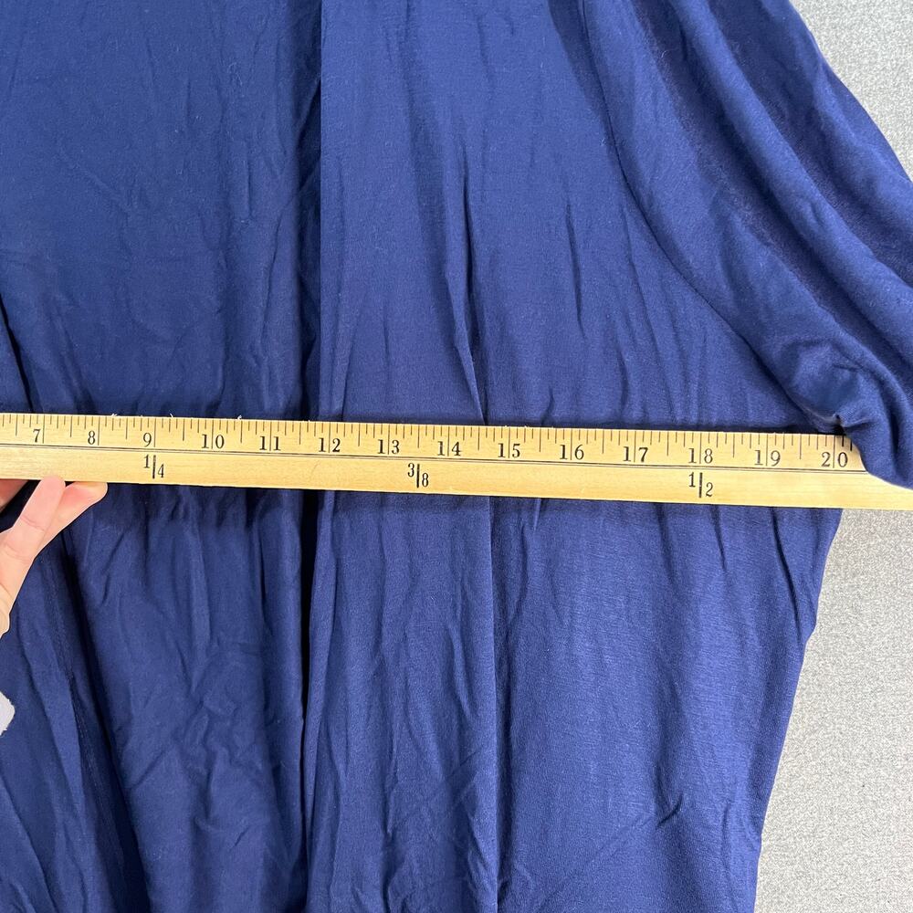 Belle by Kim Gravel Rayon Spandex Shrug Twilight, Large - Picture 9 of 10